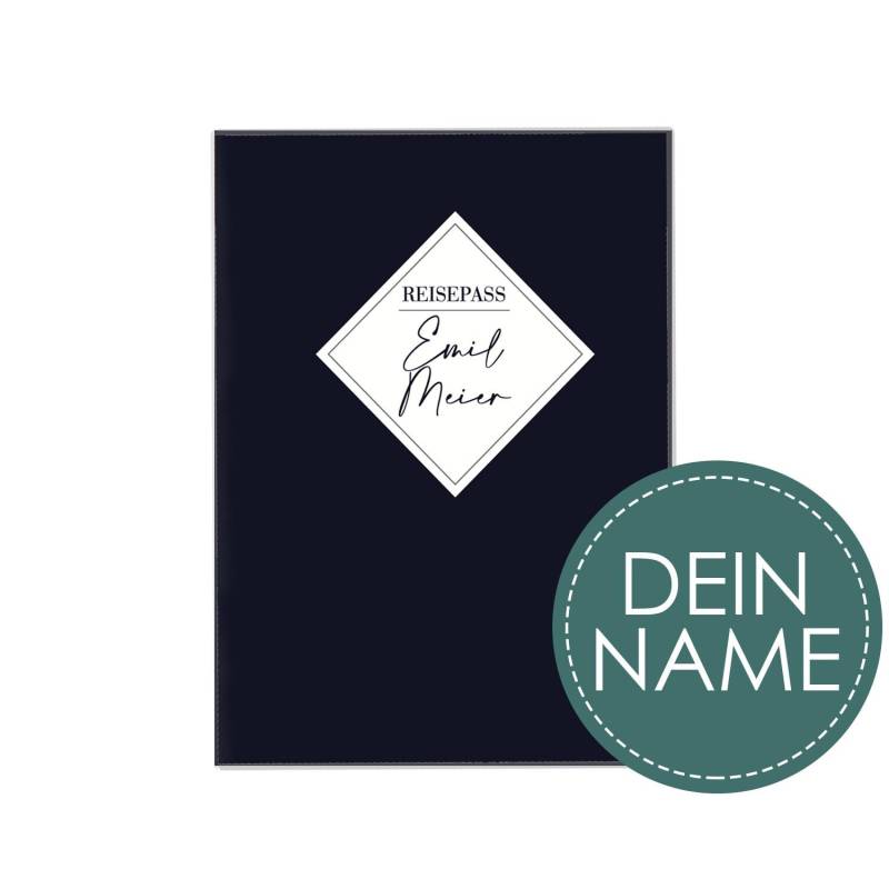 Reisepasshülle Für Erwachsene Und Kinder Personalisiert | Viele Designs - Reisepass Mit Name Schutzhülle Frau Mann Kind Männer Frauen von CozyRacoon