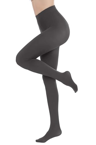 CozyWow Blickdicht Damen Strumpfhose Elastisch Semi Stützstrumpfhose in 27 Farben Dunkelgrau M CozyWow Blickdicht Damen Strumpfhose Elastisch Semi Stützstrumpfhose in 27 Farben Dunkelgrau M von CozyWow