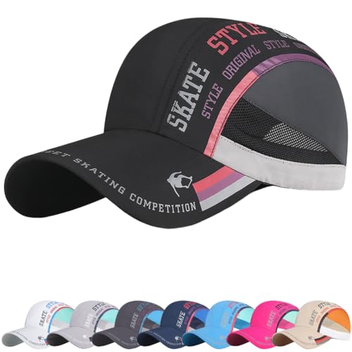 Baseball Cap Damen Herren Baumwolle Baseballcap Unisex Verstellbar Basecap Unisex Freizeit Baseball Cap Herren und Damen Einstellbare Kappe mit Schirm Sonnenschutz von Cozyan