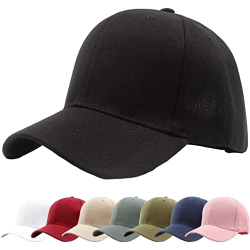 Cozyan Baseball Cap Herren Damen Outdoor Running Visor Sport Cappy Baseball Cap Herren Damen Kappe Verstellbare Polyester Herren Damen Unisex Kappe von Cozyan