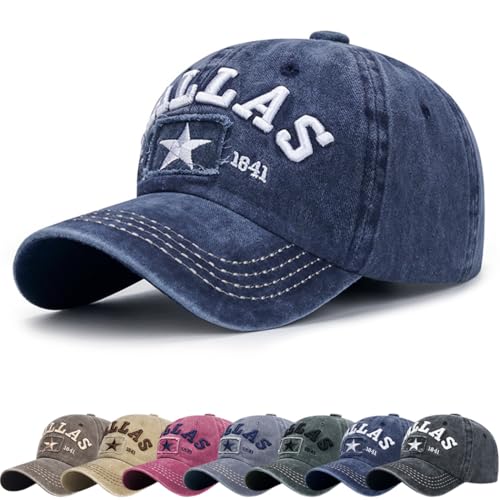 Cozyan Baseballkappe für Herren und Damen Baumwolle Sport lässig einfarbig Sonnenhut Hüte Baseball Cap Unisex Kappe Verstellbar Baseboard Baseballkappe Draußen Kappen von Cozyan