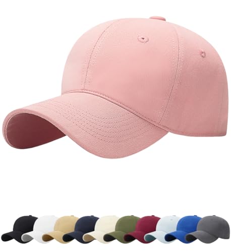 Cozyan Basecap Unisex Retro Baseball Cap Herren und Damen Einstellbare Kappe mit Schirm Sonnenschutz Baseballkappe Atmungsaktive Sport Sommer Kappe Verstellbar Schnelltrocknend Leichte von Cozyan