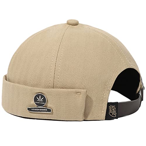 Cozyan Baumwolle Docker Cap Herren Damen Seemannsmütze Hafenmütze Mütze Hafenarbeiter Mütze Dockermütze Herren Rollrandmütze Unisex Dockercap Hafenmütze von Cozyan