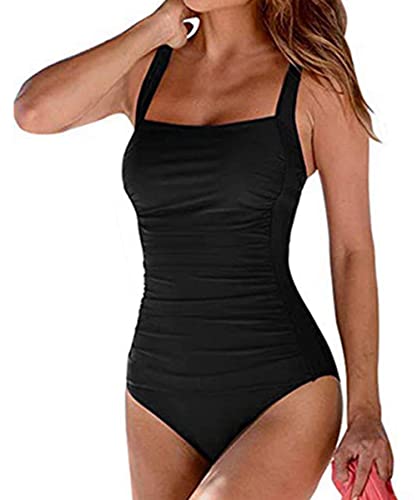 Damen Badeanzug Badeanzüge Einteilige Bauchweg Bademode Swimsuit One Piece Push Up Badeanzüge Einteiliger Badeanzug Ausschnitt Damen Badeanzug bauchweg von Cozyan