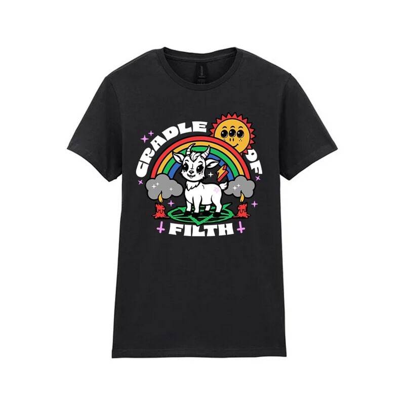 Cradle Of Filth Cradle Of Fun Girlie T-Shirt schwarz in L von Cradle Of Filth