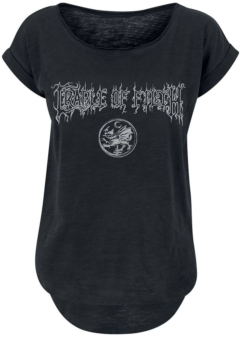 Cradle Of Filth Dragon Logo T-Shirt schwarz in M von Cradle Of Filth
