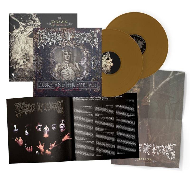 Cradle Of Filth Dusk & her embrace - The original sin LP multicolor von Cradle Of Filth