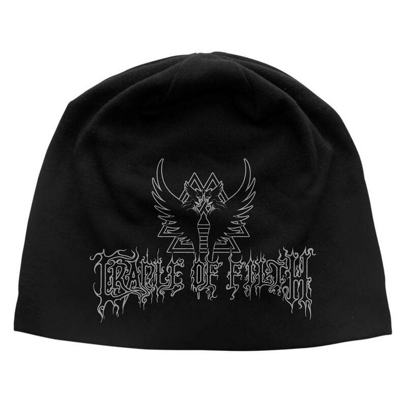 Cradle Of Filth Mütze - Valkyrie Sigil - Jersey Beanie - schwarz  - Lizenziertes Merchandise! von Cradle Of Filth