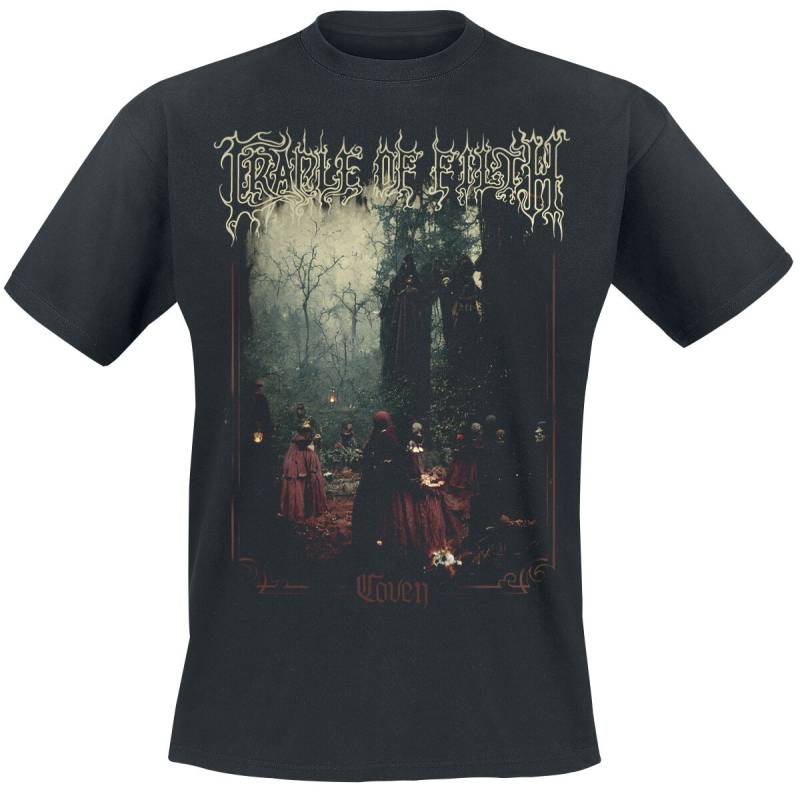 Cradle Of Filth T-Shirt - Coven - M bis L - für Männer - Größe M - schwarz  - Lizenziertes Merchandise! von Cradle Of Filth