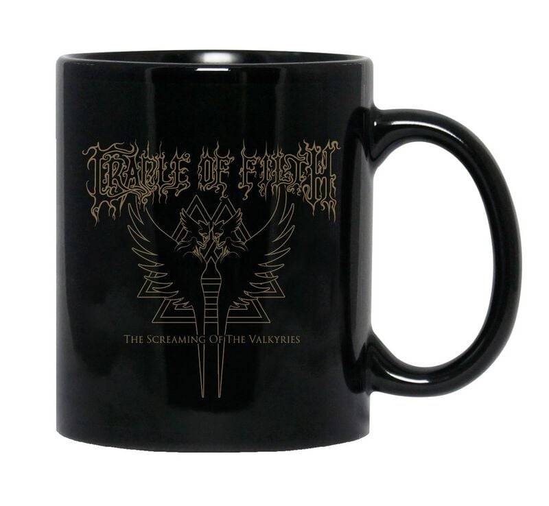 Cradle Of Filth Tasse - Valkyrie Sigil - schwarz  - Lizenziertes Merchandise! von Cradle Of Filth