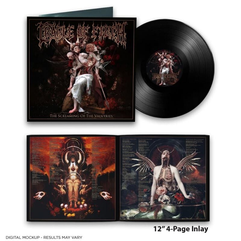 Cradle Of Filth The Screaming Of The Valkyries LP multicolor Cradle Of Filth The Screaming Of The Valkyries LP multicolor von Cradle Of Filth
