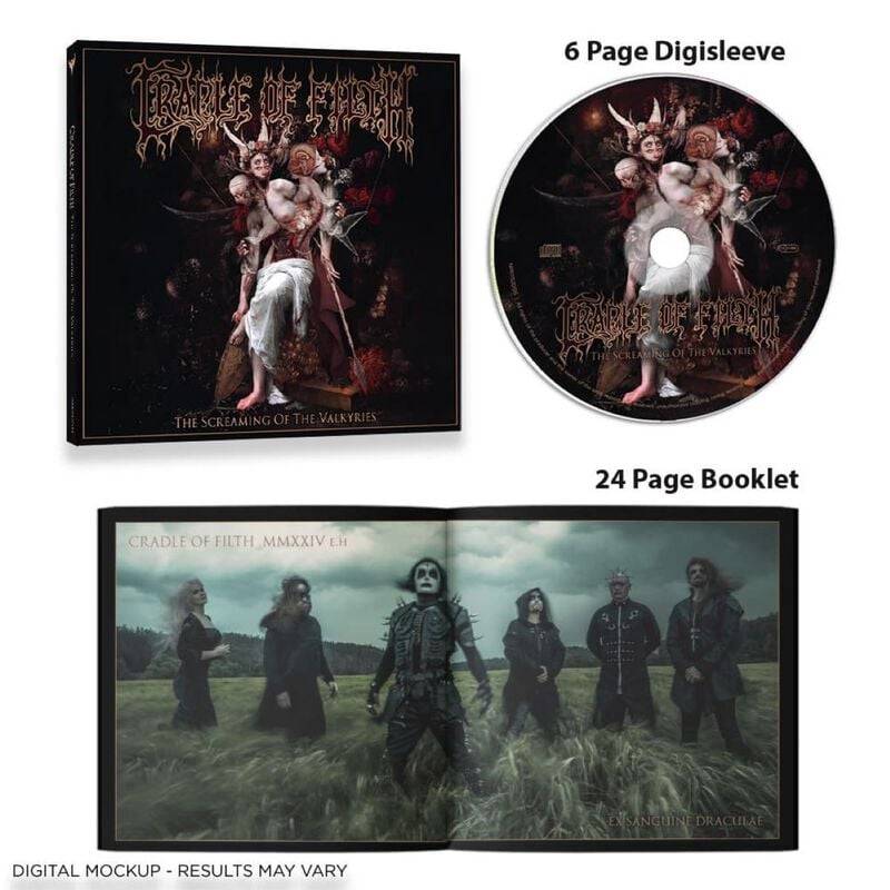Cradle Of Filth The screaming of the valkyries CD multicolor von Cradle Of Filth