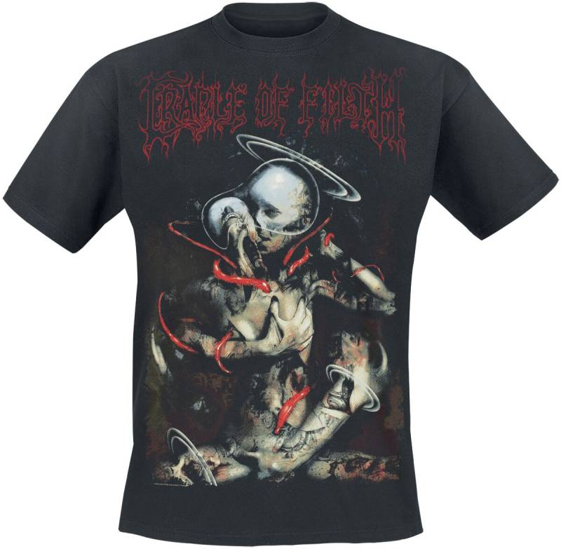 Cradle Of Filth We Wish To Live Deliciously T-Shirt schwarz in XL von Cradle Of Filth