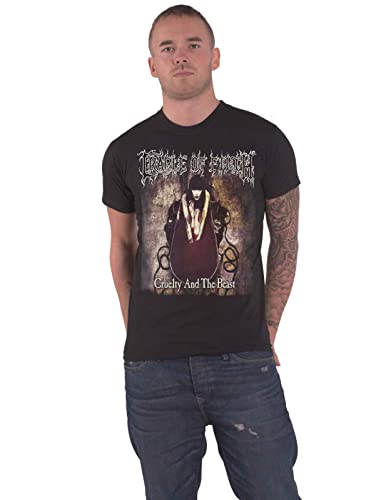 Cradle of Filth Cruelty & The Beast Männer T-Shirt schwarz S 100% Baumwolle Band-Merch, Bands von Cradle Of Filth