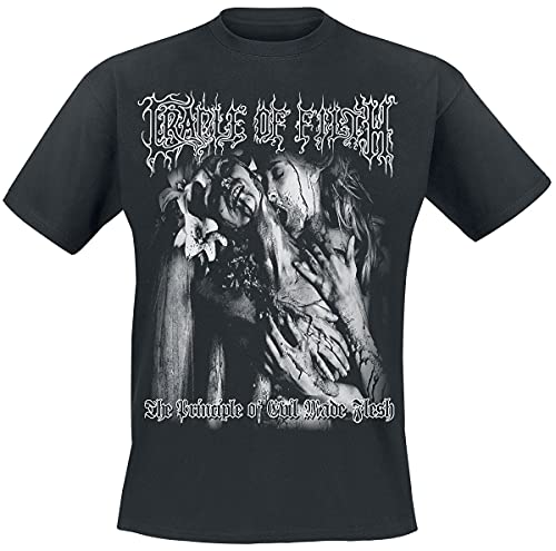 Cradle of Filth Supreme Vampyric Männer T-Shirt schwarz S 100% Baumwolle Band-Merch, Bands von CREADLE OF FILTH