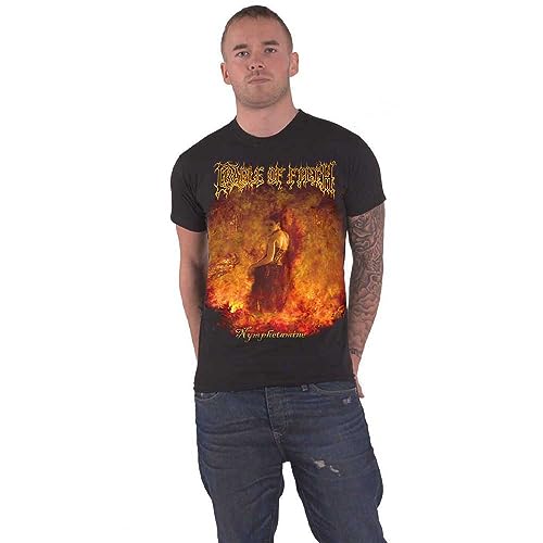 Cradle of Filth T Shirt Nymphetamine Album Band Logo Nue offiziell Herren von Cradle of Filth