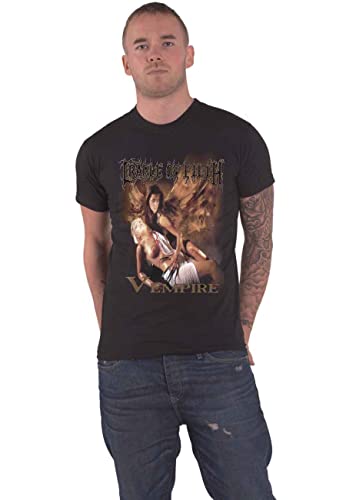 Cradle of Filth T Shirt Vempire Band Logo Nue offiziell Herren Schwarz von Cradle Of Filth
