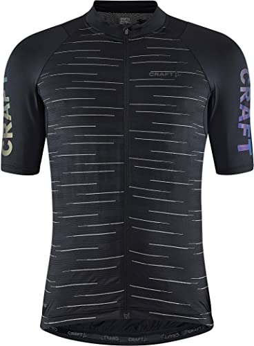 Craft ADV Endur Lumen Trikot Herren schwarz Größe L 2022 Radtrikot kurzärmlig von Craft