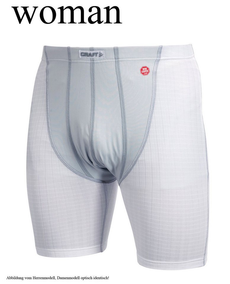 Craft Boxershorts Craft Damen Boxershorts Windstopper Gore weiß von Craft
