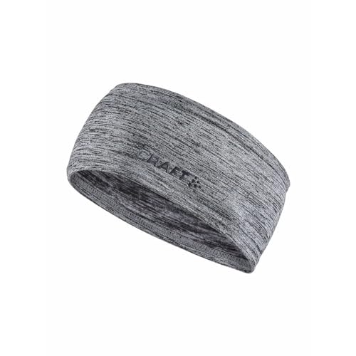 Craft CORE Essence Thermal Headband DK Grey Mela S/M von Craft