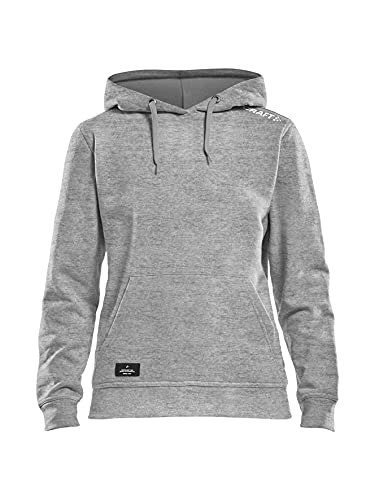 Craft Community Hoodie W Grey Melange M von Craft