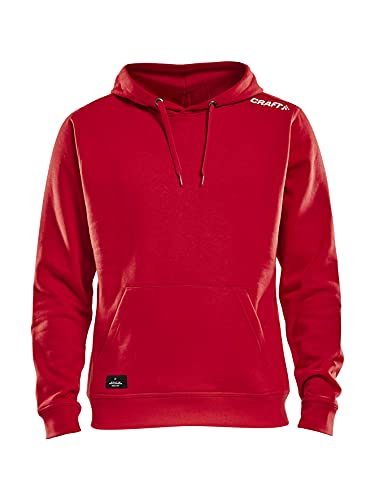 Craft Community Hoodie für Herren | Größe 3XL | Red | Hoodie Herren | Sweatjacke Herren mit Kapuze | Kapuzenpullover | Sweatshirt | Mikrofaser-Baumwolle-Mix von Craft