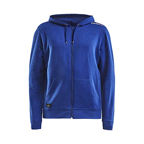Craft Community Hoodie mit Zipper für Herren | Größe XL | Cobalt | Hoodie mit Reißverschluss | Sweatjacke Herren mit Kapuze | Kapuzenpullover | Sweatshirt | Mikrofaser-Baumwolle-Mix von Craft