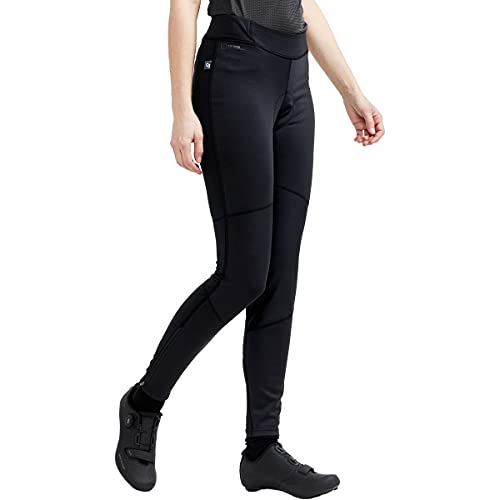 Craft Core Bike Subz Wind Tights W Black-Black L Jogginghose Damen, von Craft
