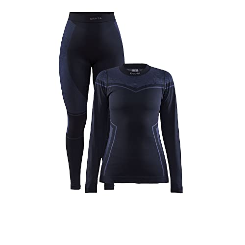 Craft Core Dry Fuseknit Set Damen Baselayer, Schwarz, 38 von Craft