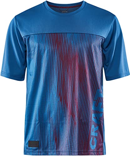 Craft Core Offroad XT Kurzarm Trikot Herren blau Größe L 2022 Radtrikot kurzärmlig von Craft