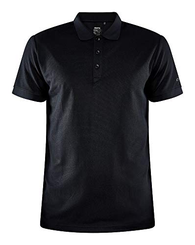 Craft Herren Core Unify Poloshirt Polohemd, schwarz, XL von Craft