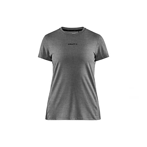 Craft Damen ADV Essence T-Shirt, dk Grey Melange von Craft