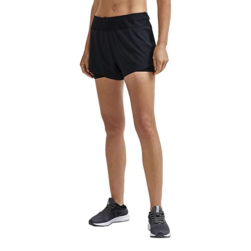 Craft ADV Essence 2-IN-1 Shorts W Black XS von Craft