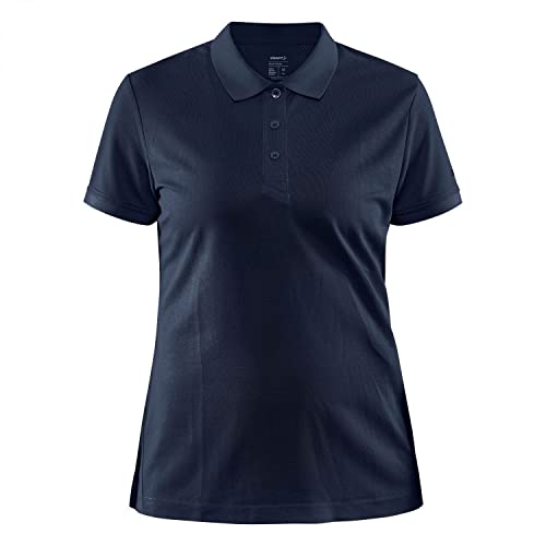 Craft Damen Core Unify Poloshirt Polohemd, blau, Large von Craft