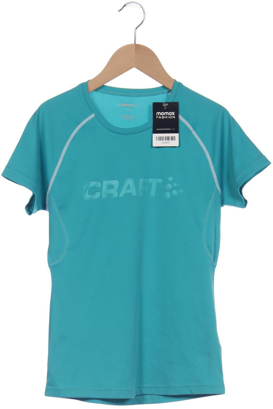 Craft Damen T-Shirt, türkis, Gr. 34 von Craft