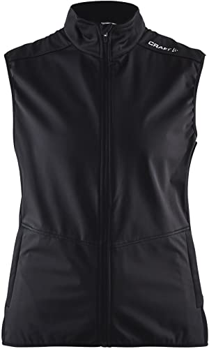 Craft Damen WARM Vest W Weste, Black, XL von Craft