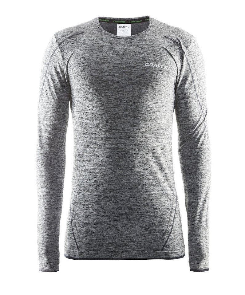 Craft Funktionsshirt Craft Active Comfort Shirt RN LS M Herren grau langarm Funktionsshirt von Craft