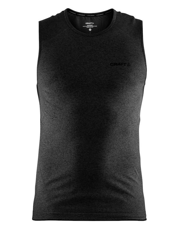 Craft Funktionsshirt Craft Tanktop Active Comfort Singlet Herren Shirt Ärmellos schwarz von Craft