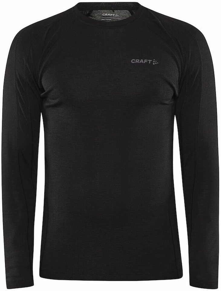 Craft Funktionsunterhemd ADV Wool Merino RN LS M BLACK von Craft