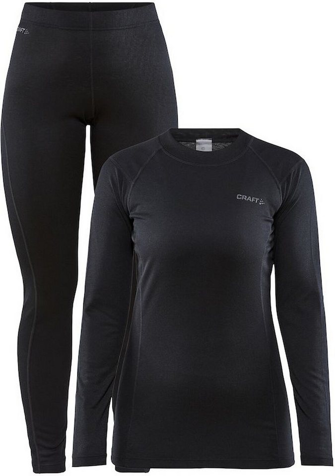 Craft Funktionsunterhemd CORE WARM BASELAYER SET W BLACK von Craft