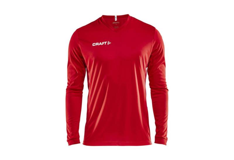 Craft Fußballtrikot Craft Herren Langarm Trikot Squad Jersey Solid LS M 1906884 von Craft