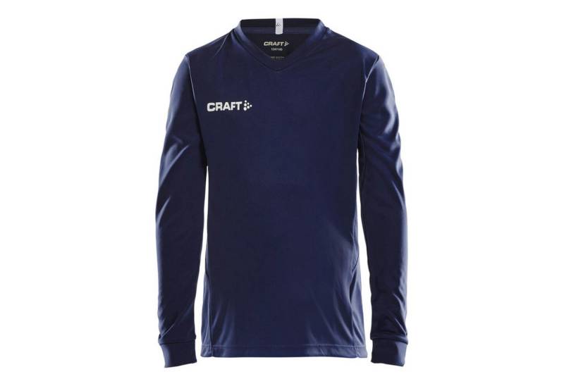 Craft Fußballtrikot Craft Kinder Langarm Trikot Squad Jersey Solid LS Jr 1906886 von Craft