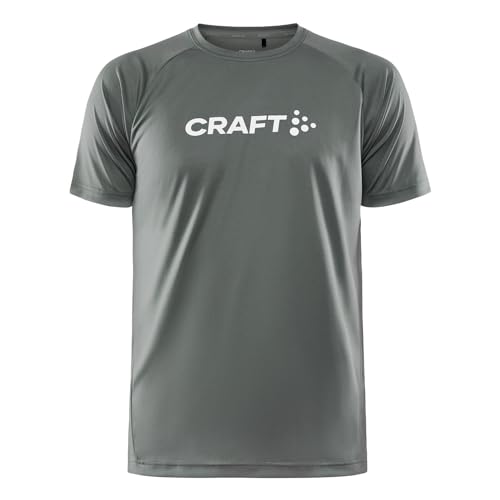 Craft Herren Core Unify Logo T-Shirt, Monument, XL von Craft