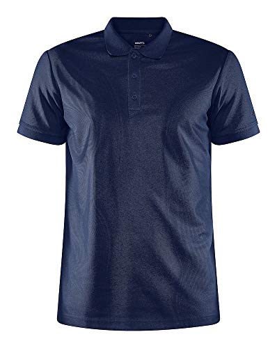 Craft Herren Core Unify Poloshirt Polohemd, blau, XS von Craft