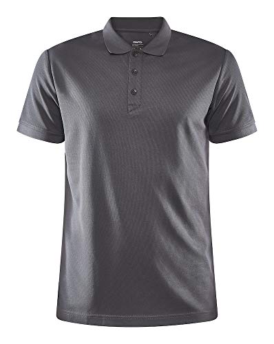 Craft Herren Core Unify Poloshirt Polohemd, grau, L von Craft