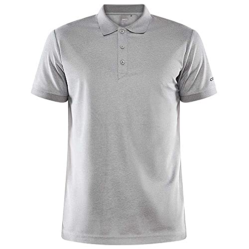 Craft Herren Core Unify Poloshirt Polohemd, grau, S von Craft