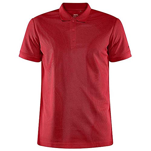 Craft Herren Core Unify Poloshirt Polohemd, rot, L von Craft