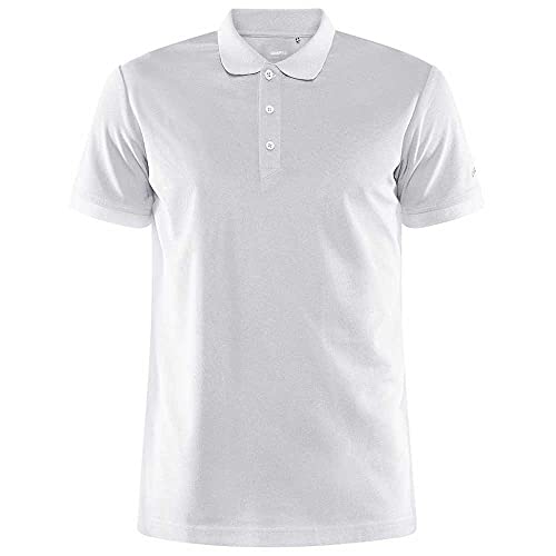 Craft Herren Core Unify Poloshirt Polohemd, weiß, M von Craft