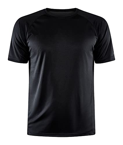 Craft Herren Core Unify Trainings T-Shirt, Schwarz, XL von Craft