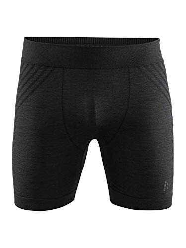 Craft Herren FUSEKNIT Comfort Boxers M Baselayer, Black, XXL von Craft